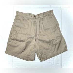 Vintage Dockers Khaki Shorts Men’s 31 Tan‎ Beige Golf Chino 100% Cotton Business